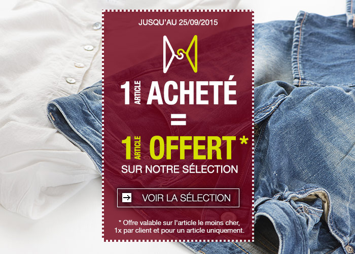 Votre 2eme article Offert