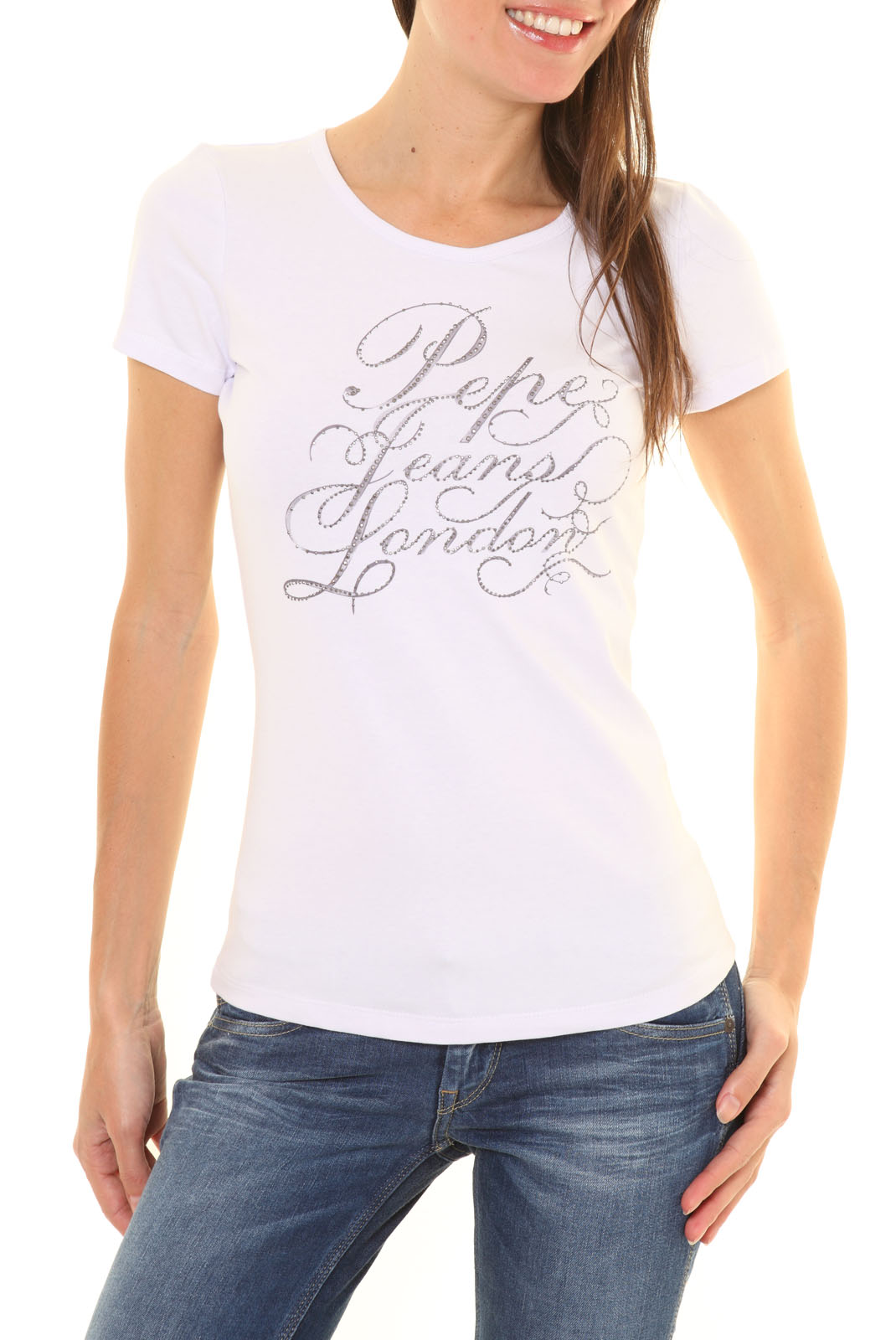 Top tee shirt Pepe Jeans Femme Xs Top tee shirt Pepe Jeans Femme Xs