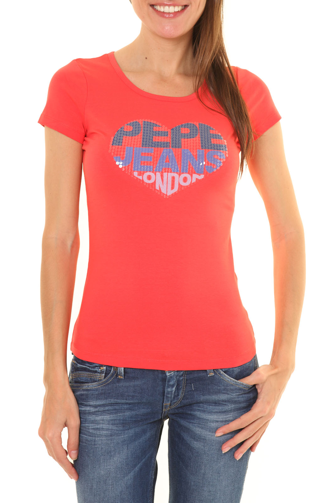 Top tee shirt Pepe Jeans Femme Xs Top tee shirt Pepe Jeans Femme Xs
