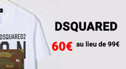dsquared tee shirt à 60€