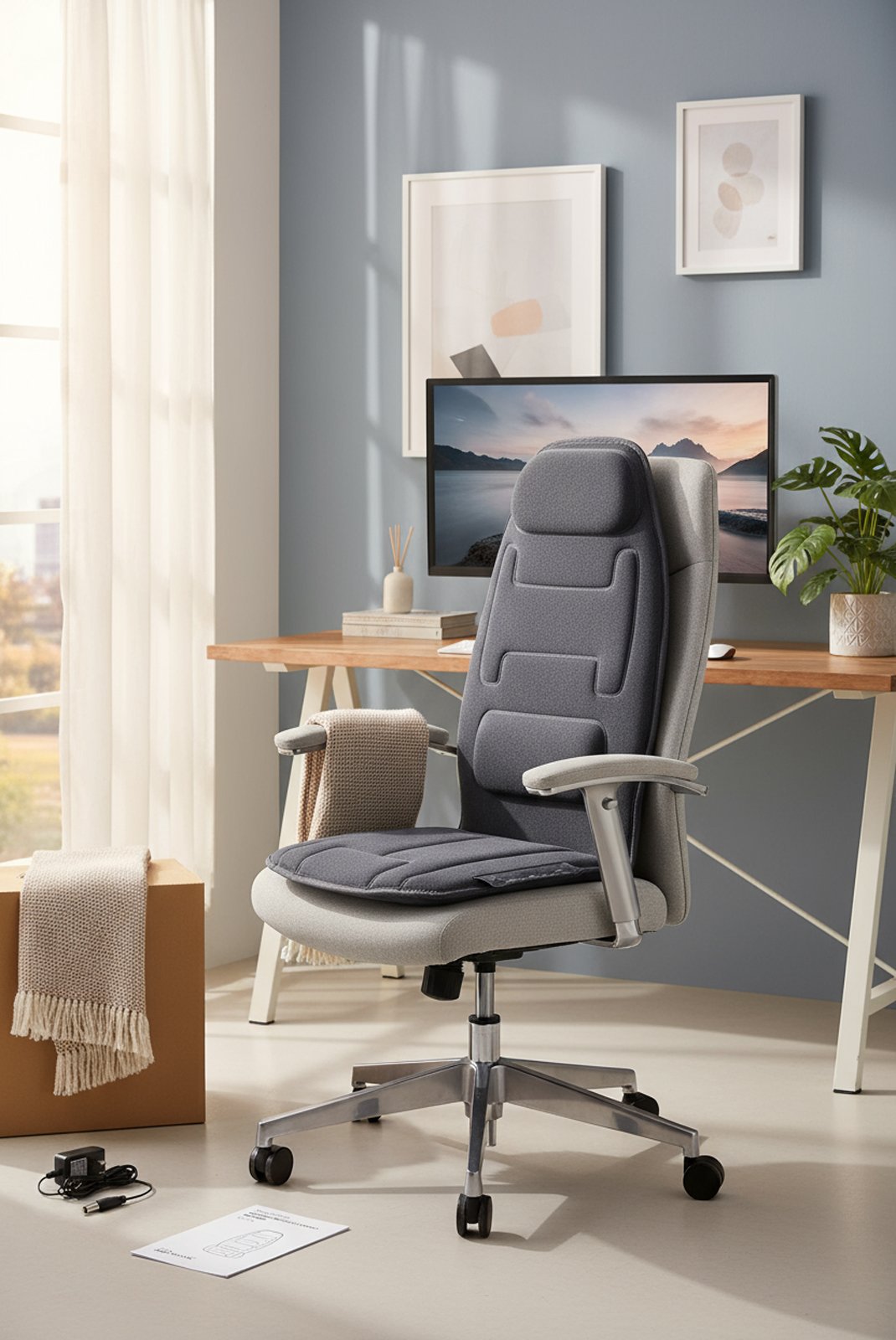 Chaise de bureau  I NEED ME ONE SeatPad/AVC-308C Noir