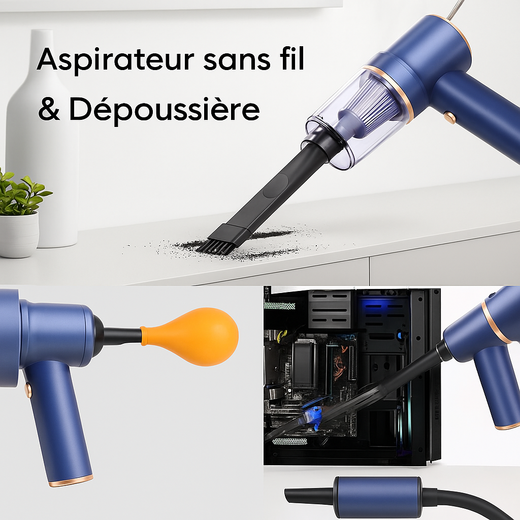 Aspirateur & accessoires d'entretien  I NEED ME ONE INMOCWVC Bleu