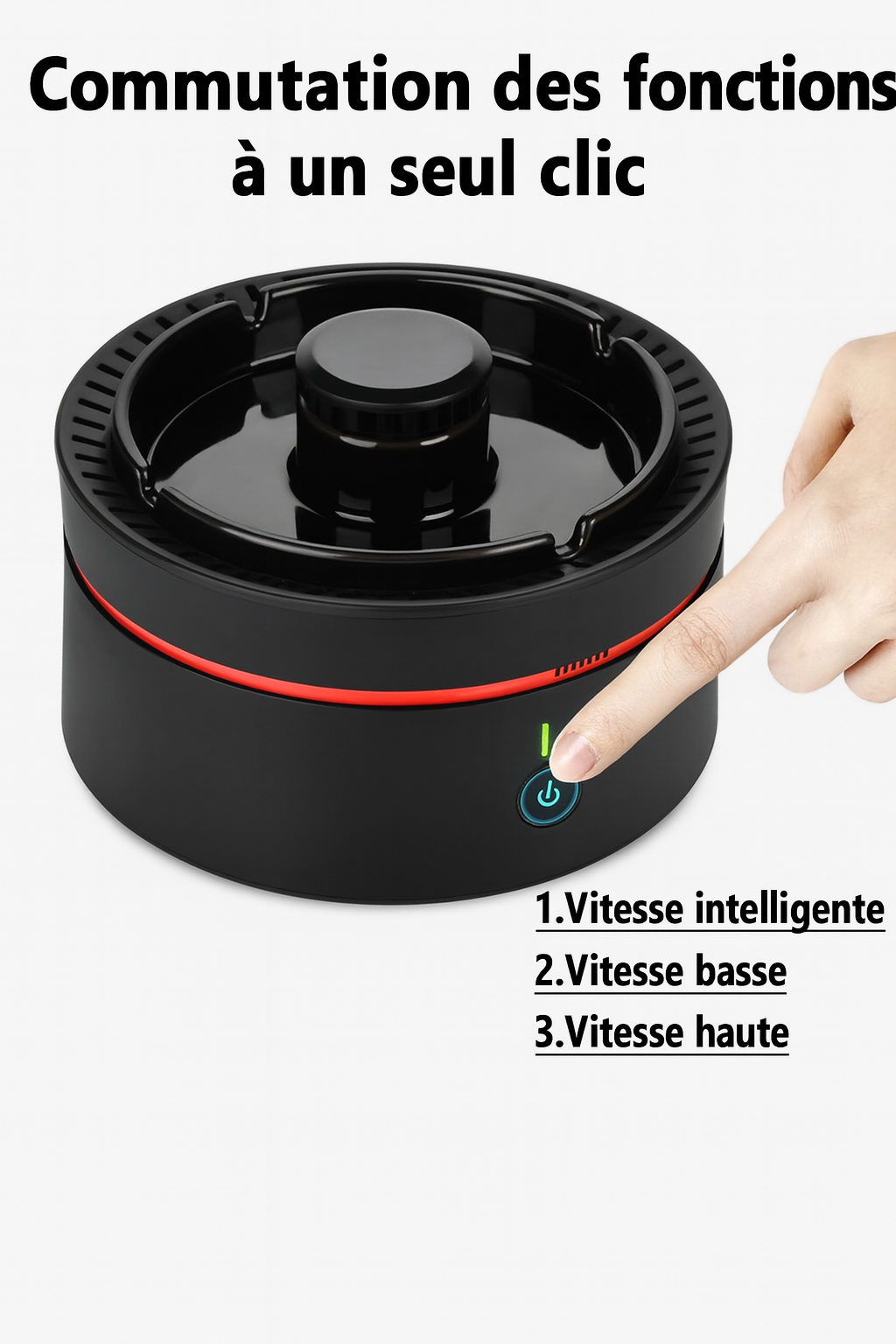 Purificateur d'air  I NEED ME ONE INMOERSVC Noir