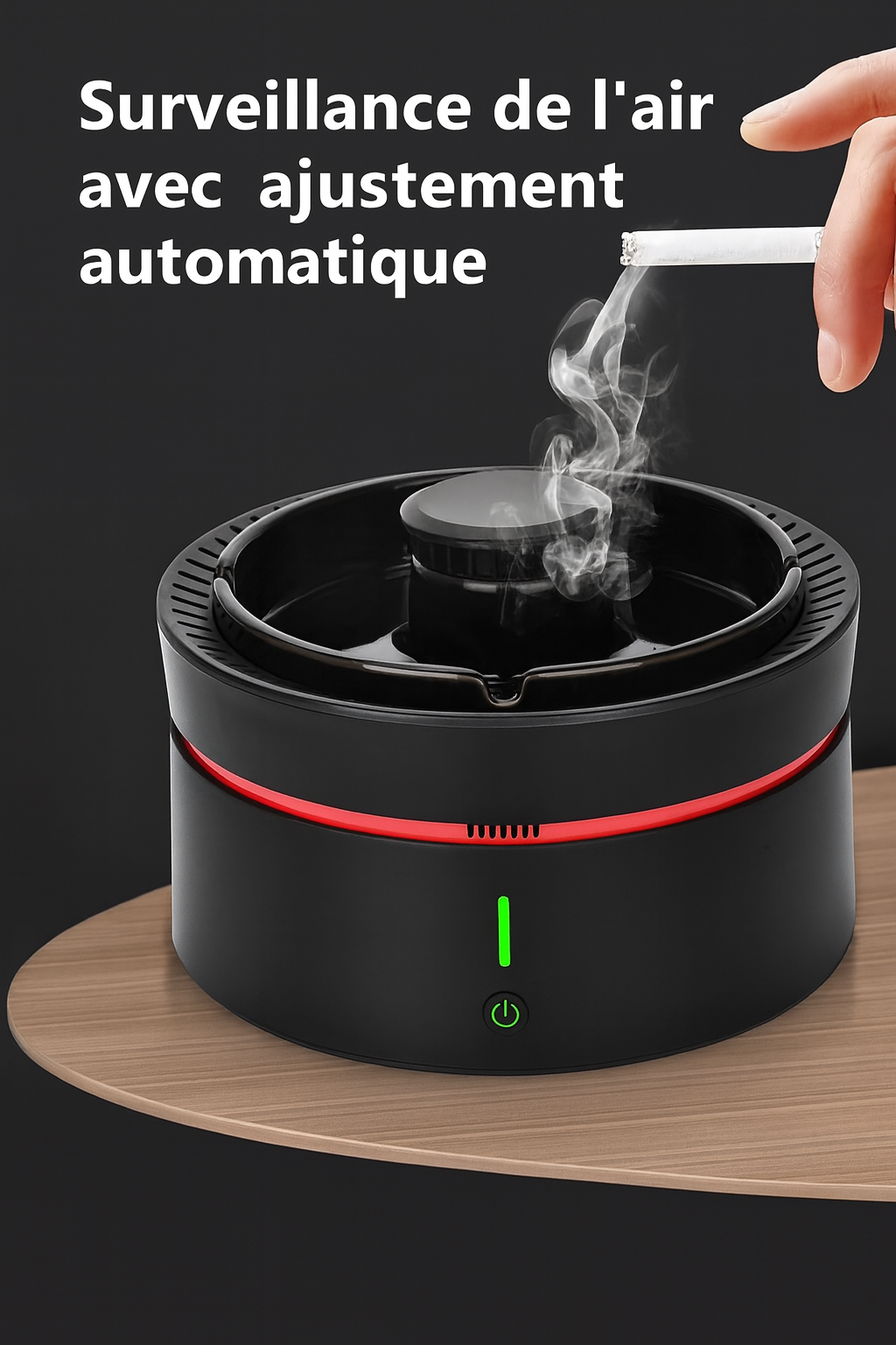 Purificateur d'air  I NEED ME ONE INMOERSVC Noir