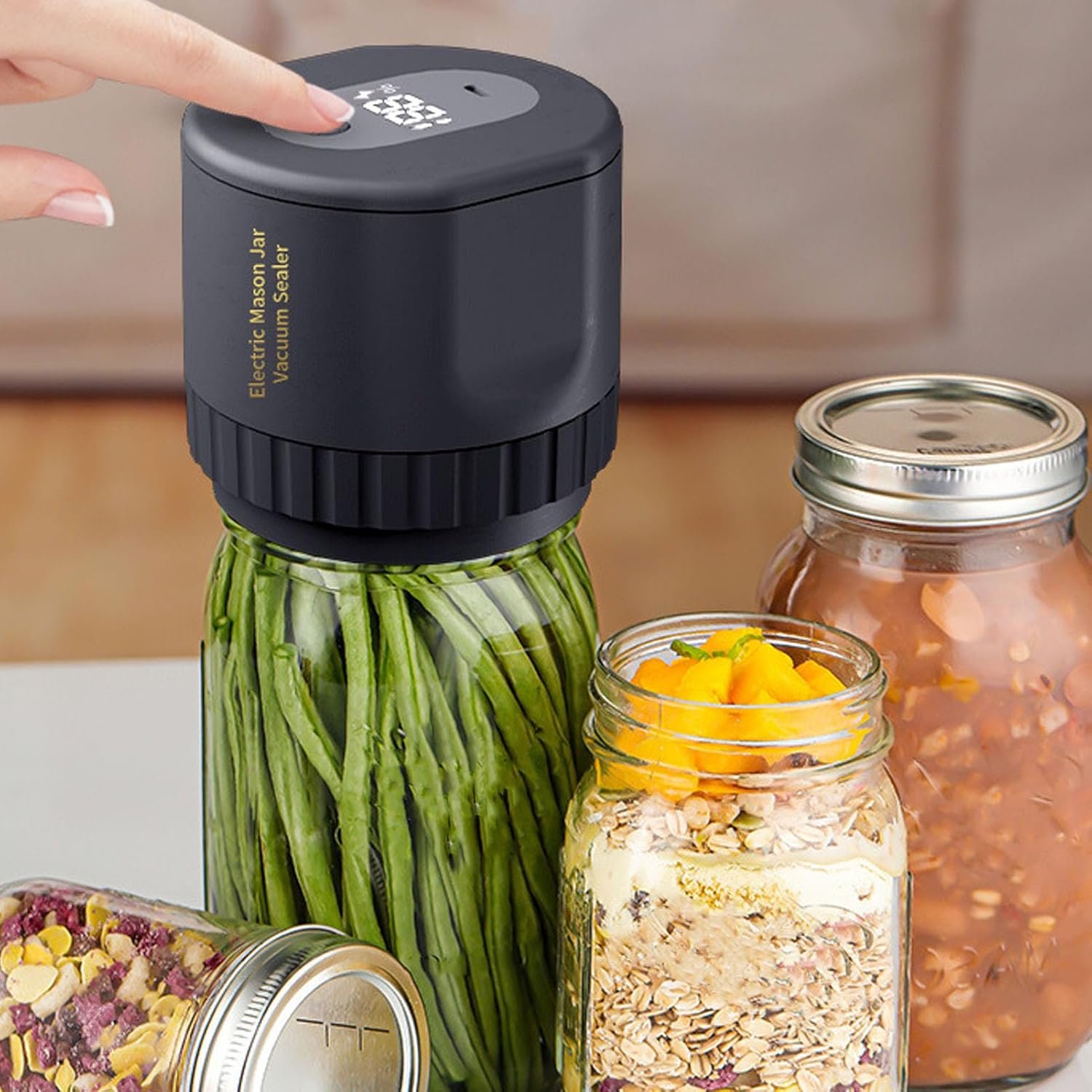 Scelleuse sous vide  I NEED ME ONE INMOEVSM Noir