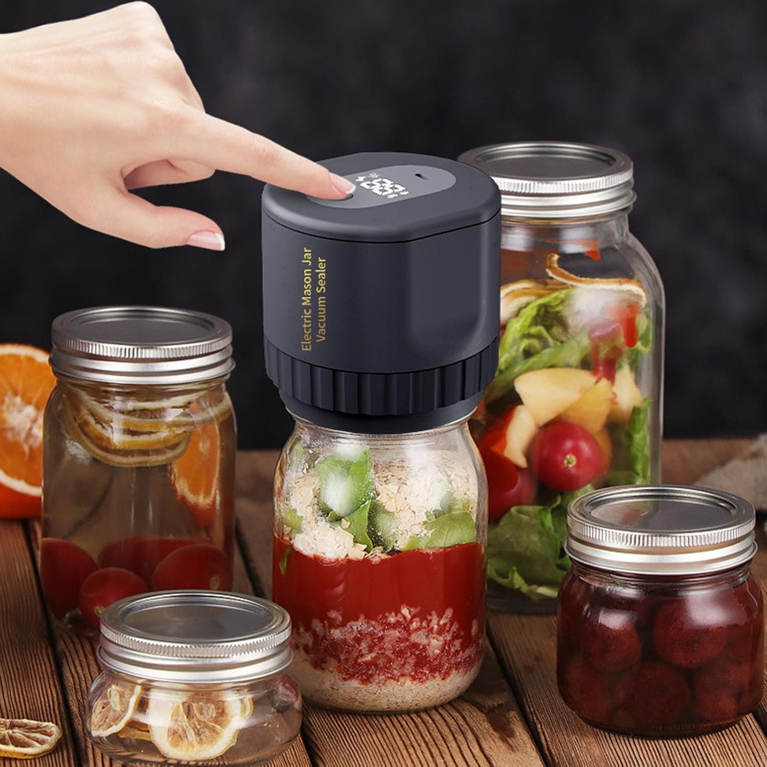 Scelleuse sous vide  I NEED ME ONE INMOEVSM Noir