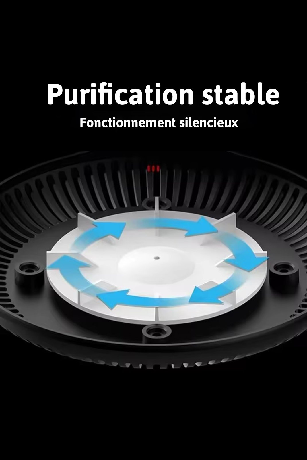 Purificateur d'air  I NEED ME ONE INMOPPSA Silver