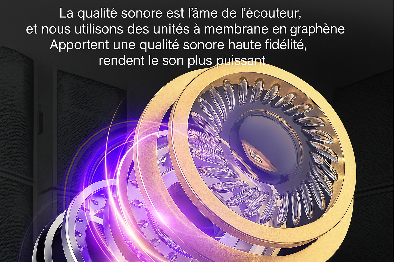Ecouteurs  I NEED ME ONE INMOSBE Noir