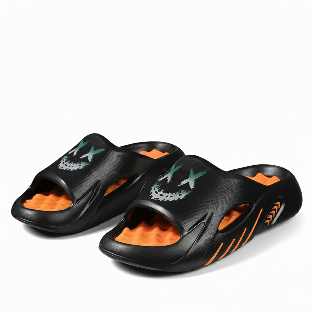 Mules / Tongs  I NEED ME ONE INMOSMMS Noir/orange