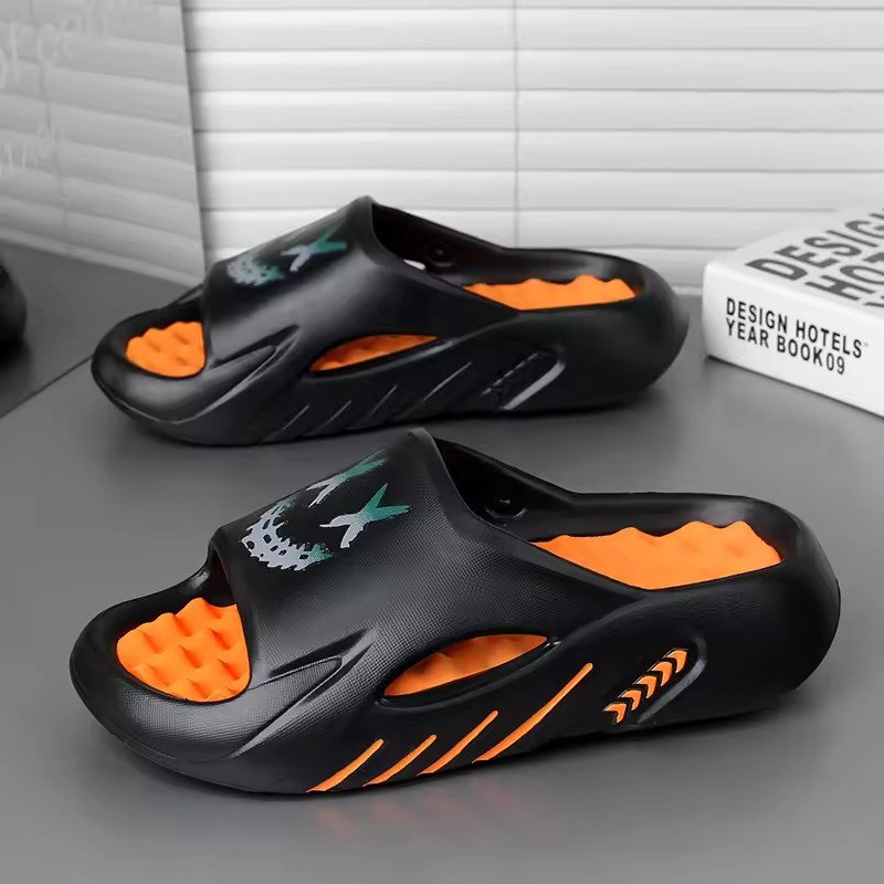 Mules / Tongs  I NEED ME ONE INMOSMMS Noir/orange