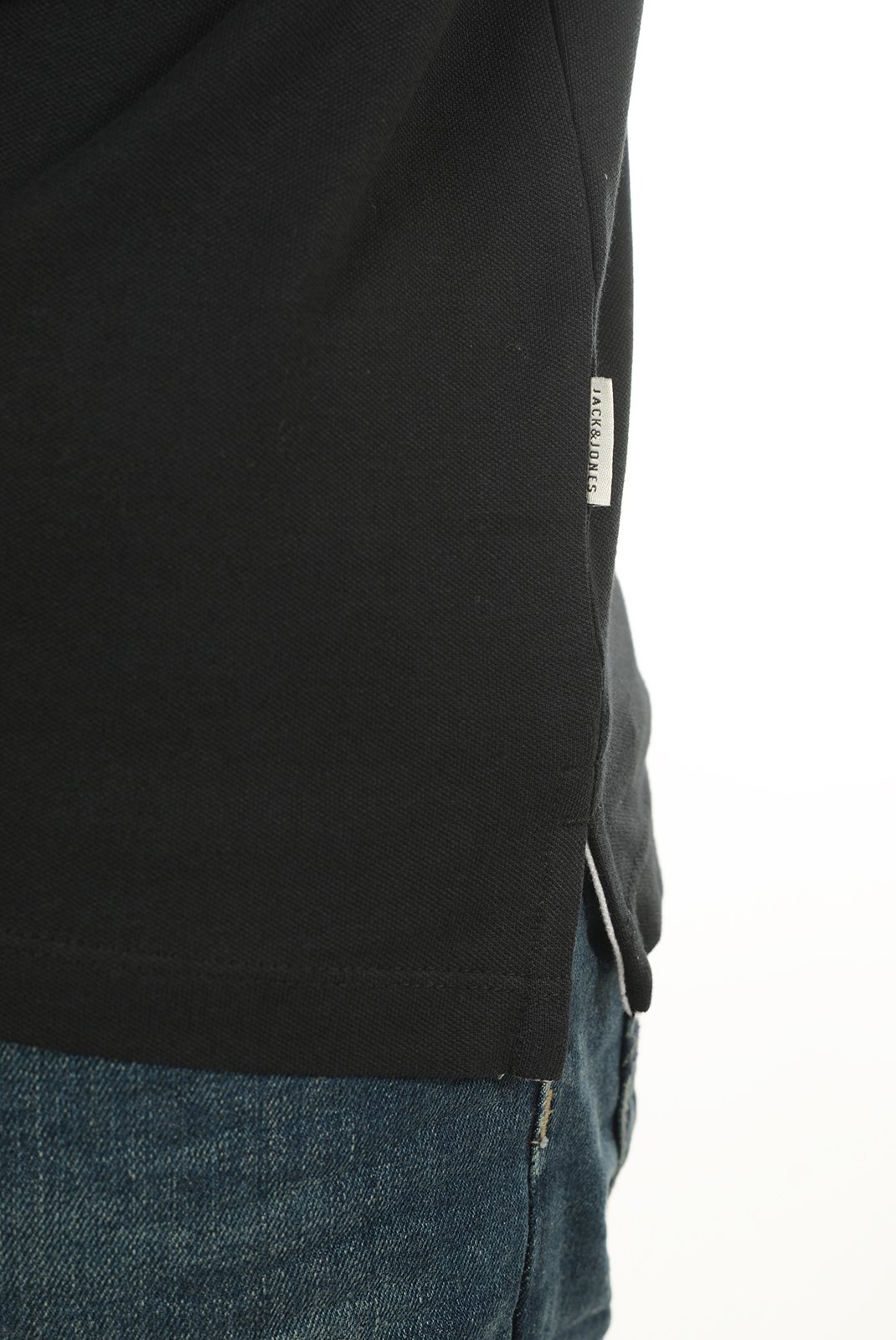 Polos  Jack & Jones STONE POLO SS BLACK