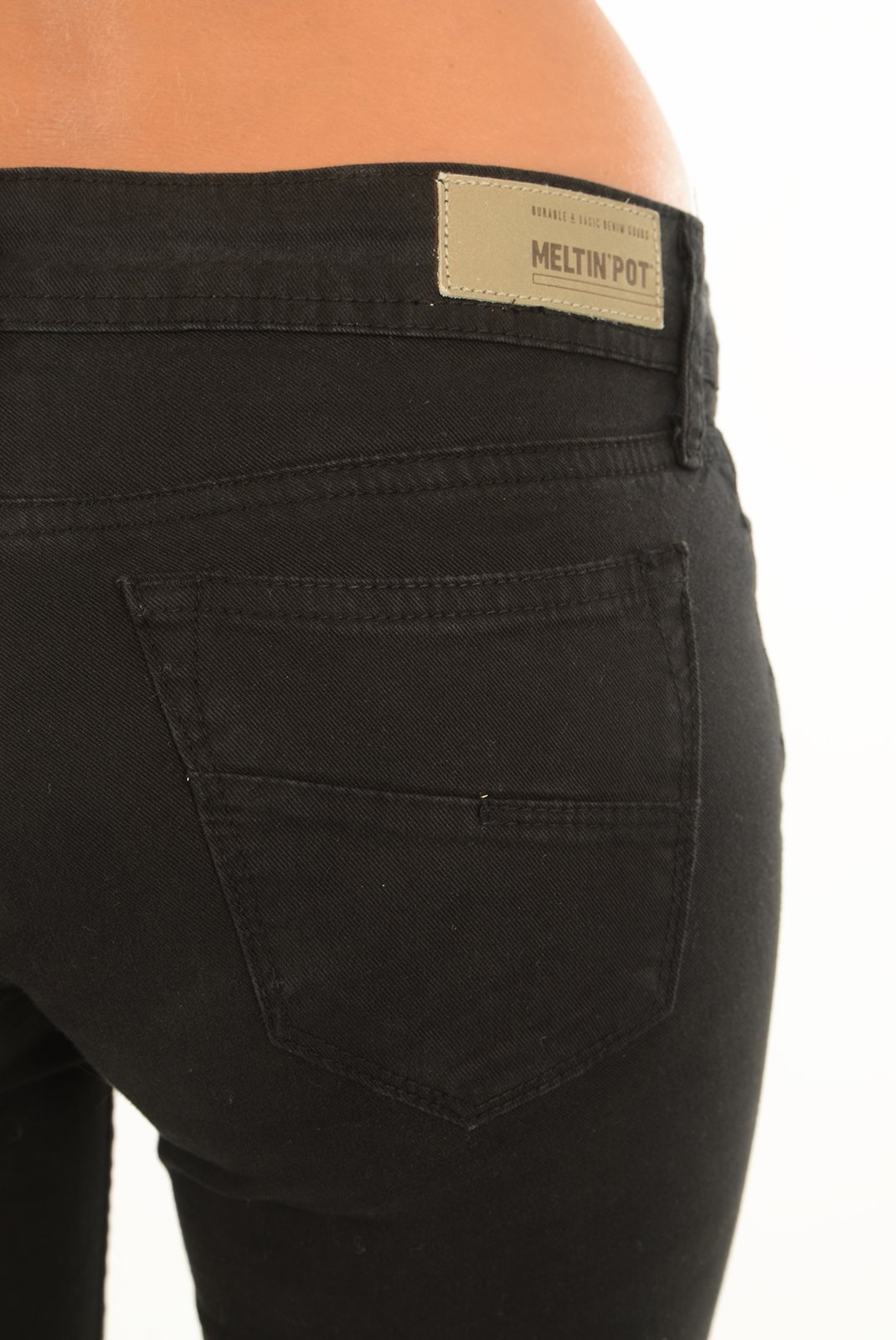 Jeans   Meltin'pot MELIA G2311 GT000 NE00 NOIR