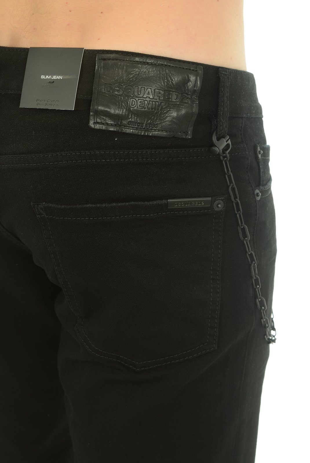slim / skinny  Dsquared2 S74LA0879 900 BLACK