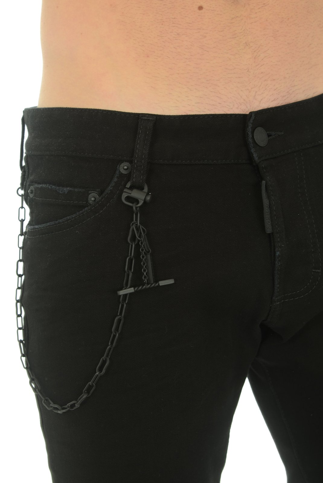 slim / skinny  Dsquared2 S74LA0879 900 BLACK