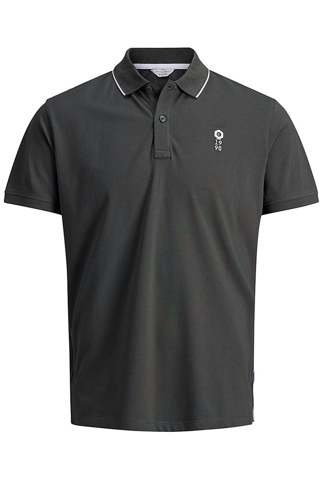 Polos  Jack & Jones STONE POLO SS BLACK