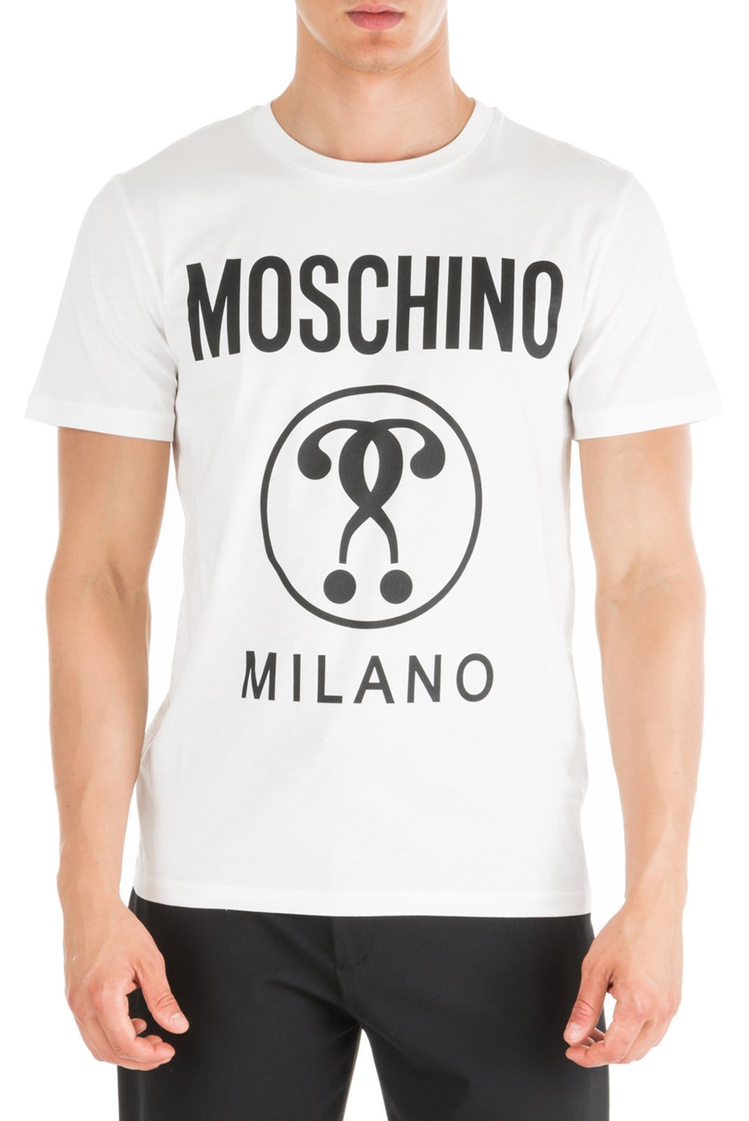 T-S manches courtes  Moschino ZPA0706 1001 BLANC