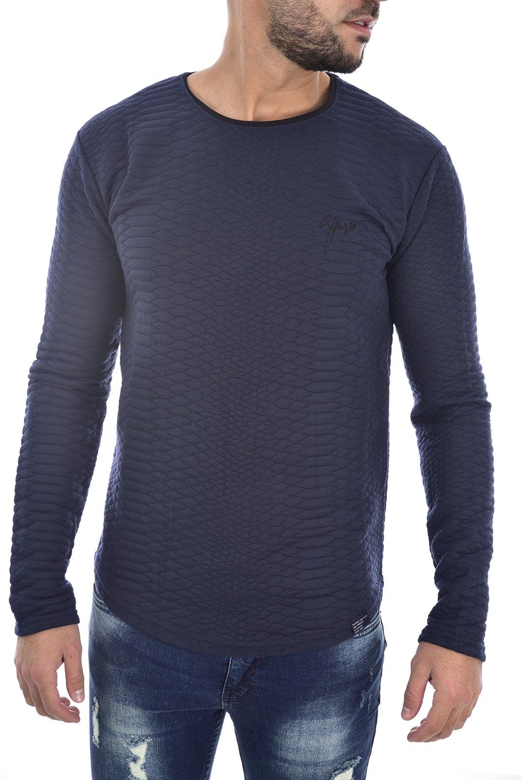 Sweatshirts  Goldenim paris 1234 MARINE