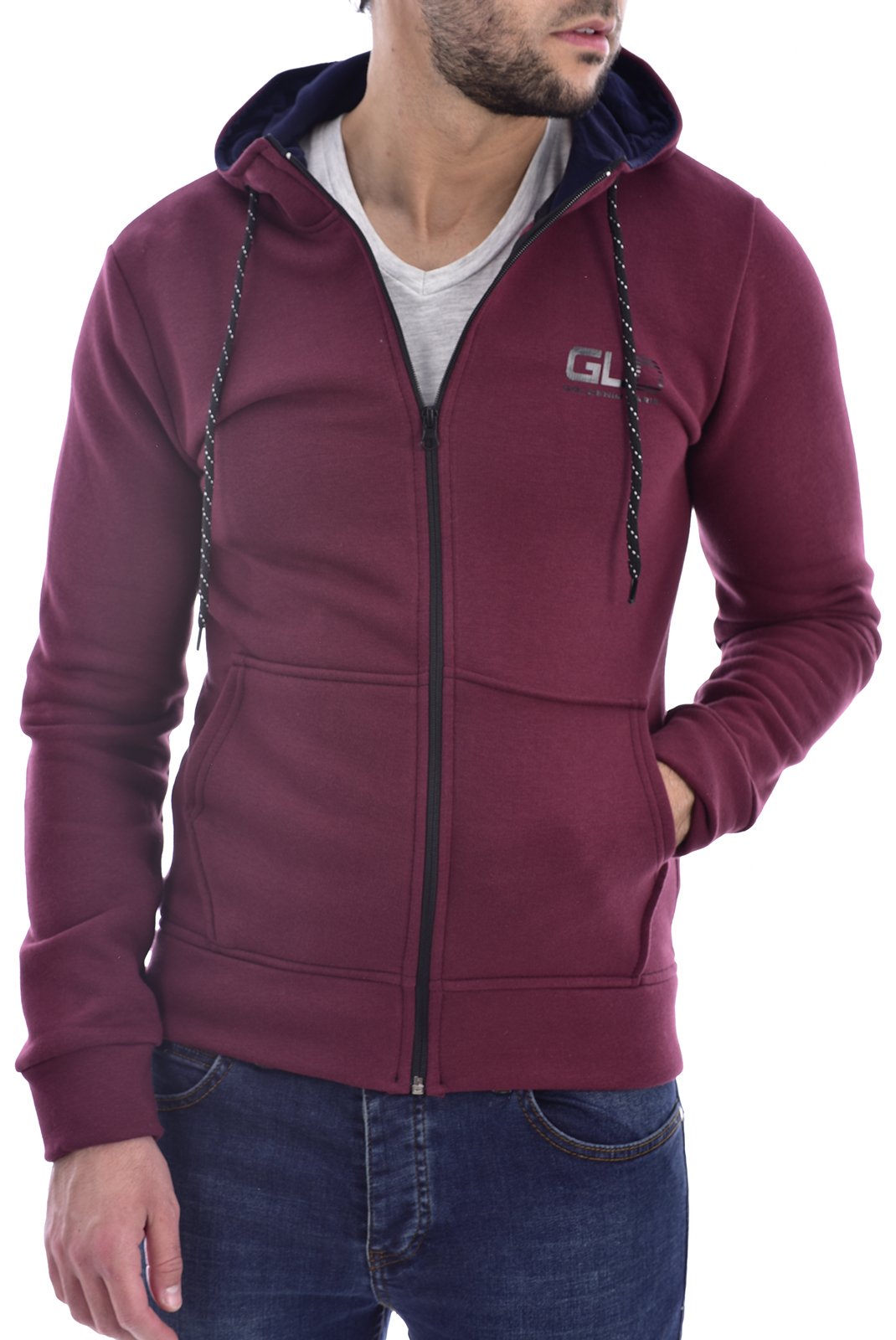 Sweats zippés  Goldenim paris 1118 BORDEAUX