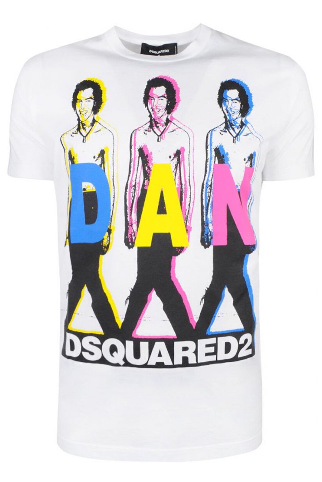 T-S manches courtes  Dsquared2 S74GD0498 100 WHITE