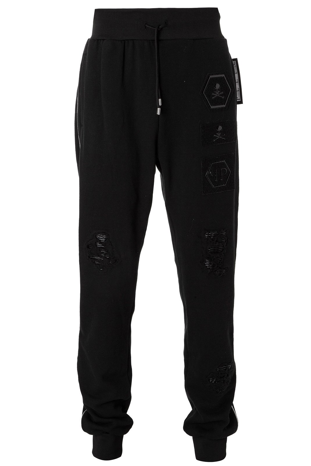 Pantalons sport/streetwear  Philipp plein MJT0360 02 BLACK