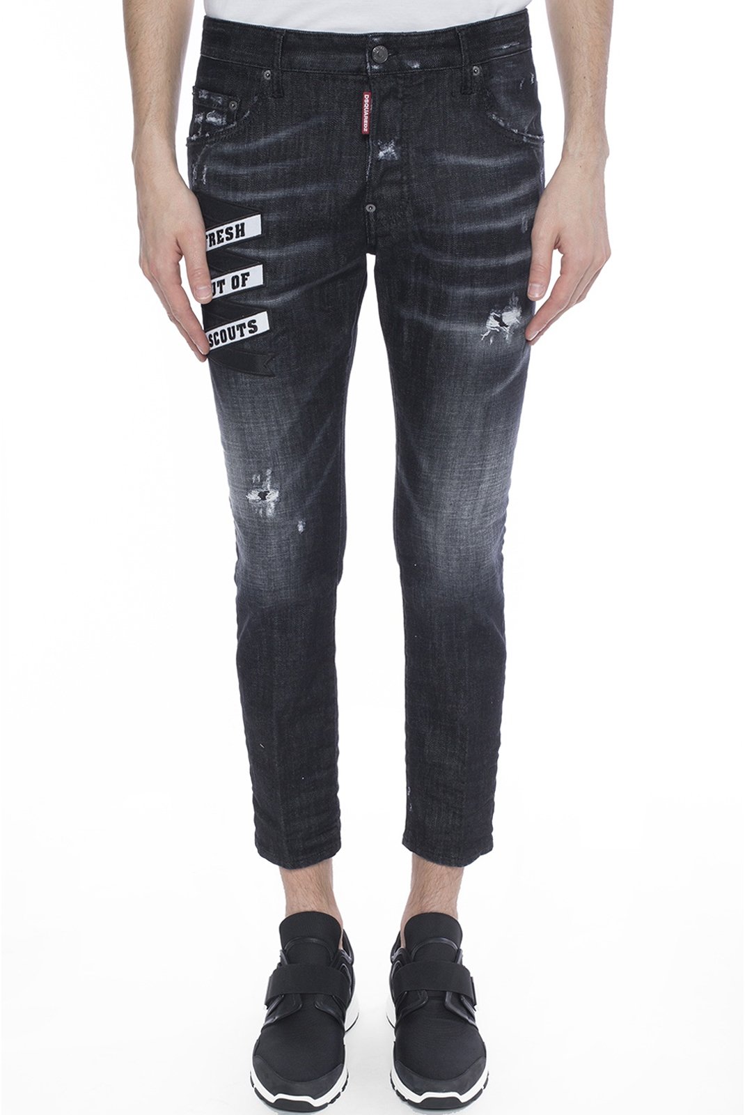 slim / skinny  Dsquared2 S74LB0336 900 noir