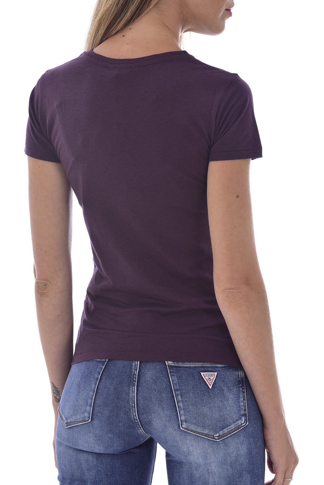 Tee shirt  Joyah N44 PRUNE