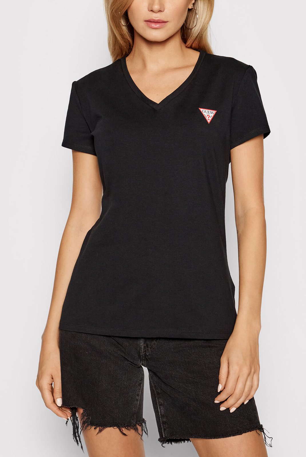 Tee shirt  Guess jeans W1YI1A J1311 JBLK Jet Black A996