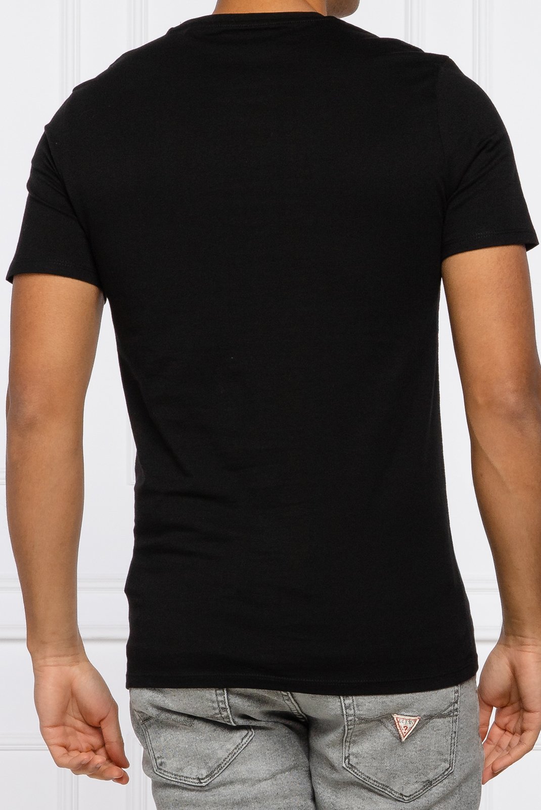 T-S manches courtes  Guess jeans M1RI71 I3Z11 JBLK Jet Black A996