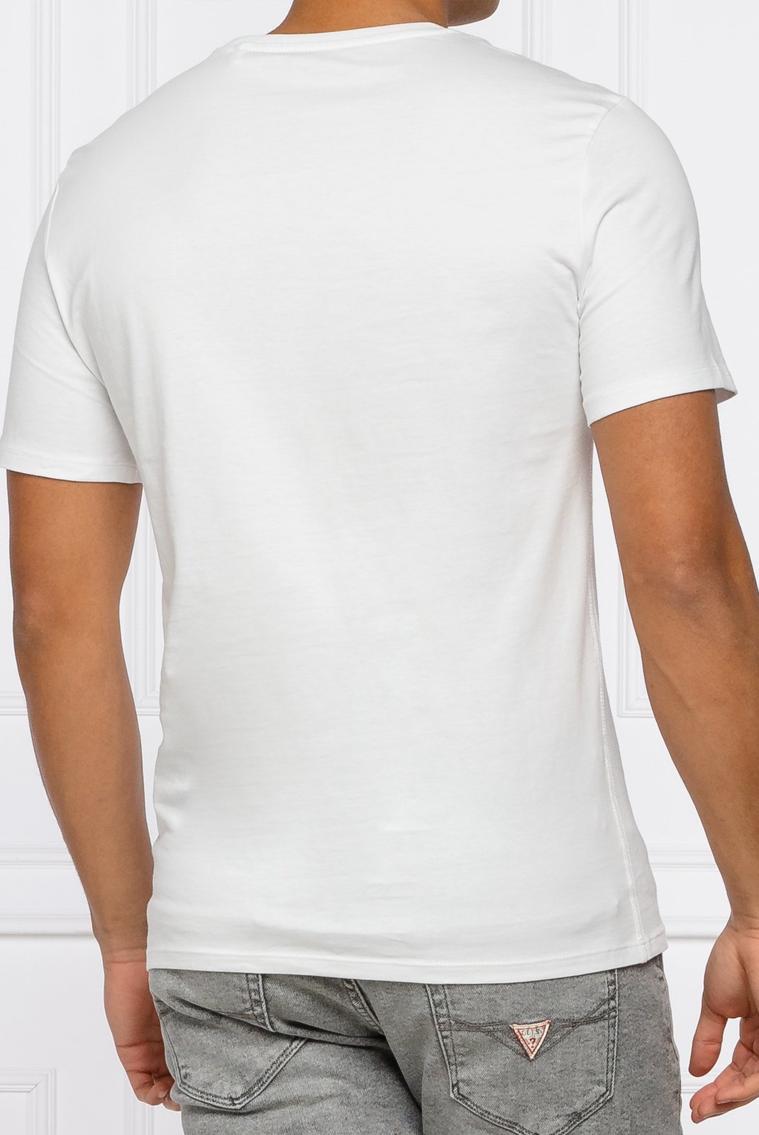 T-S manches courtes  Guess jeans M1RI71 I3Z11 G011 Pure White