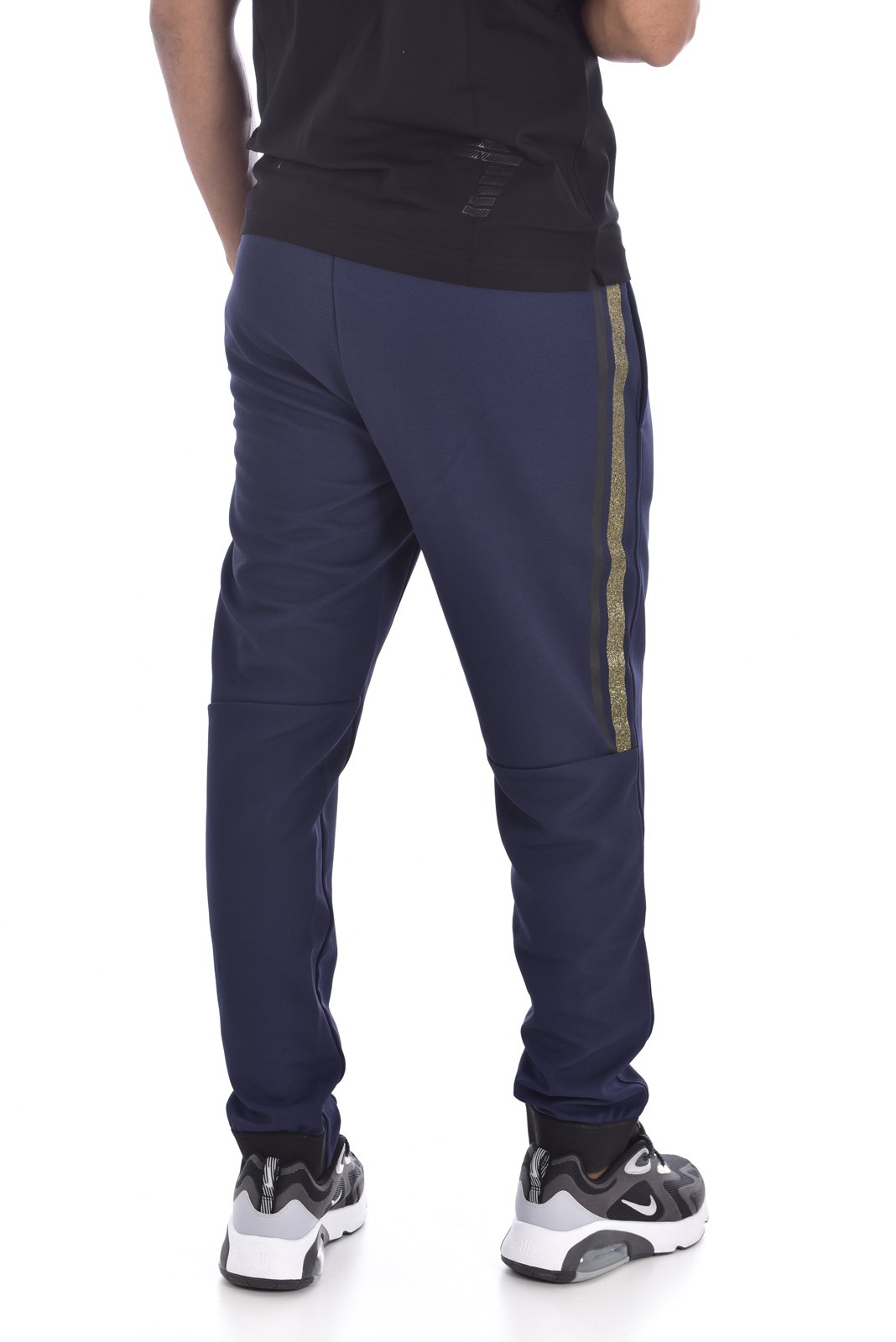 Pantalons sport/streetwear  EA7 3KPP75 PJ2UZ NAVY BLUE