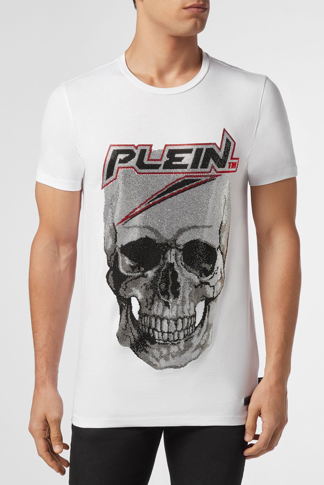 T-S manches courtes  Philipp plein MTK4038 PJY002N 001 WHITE