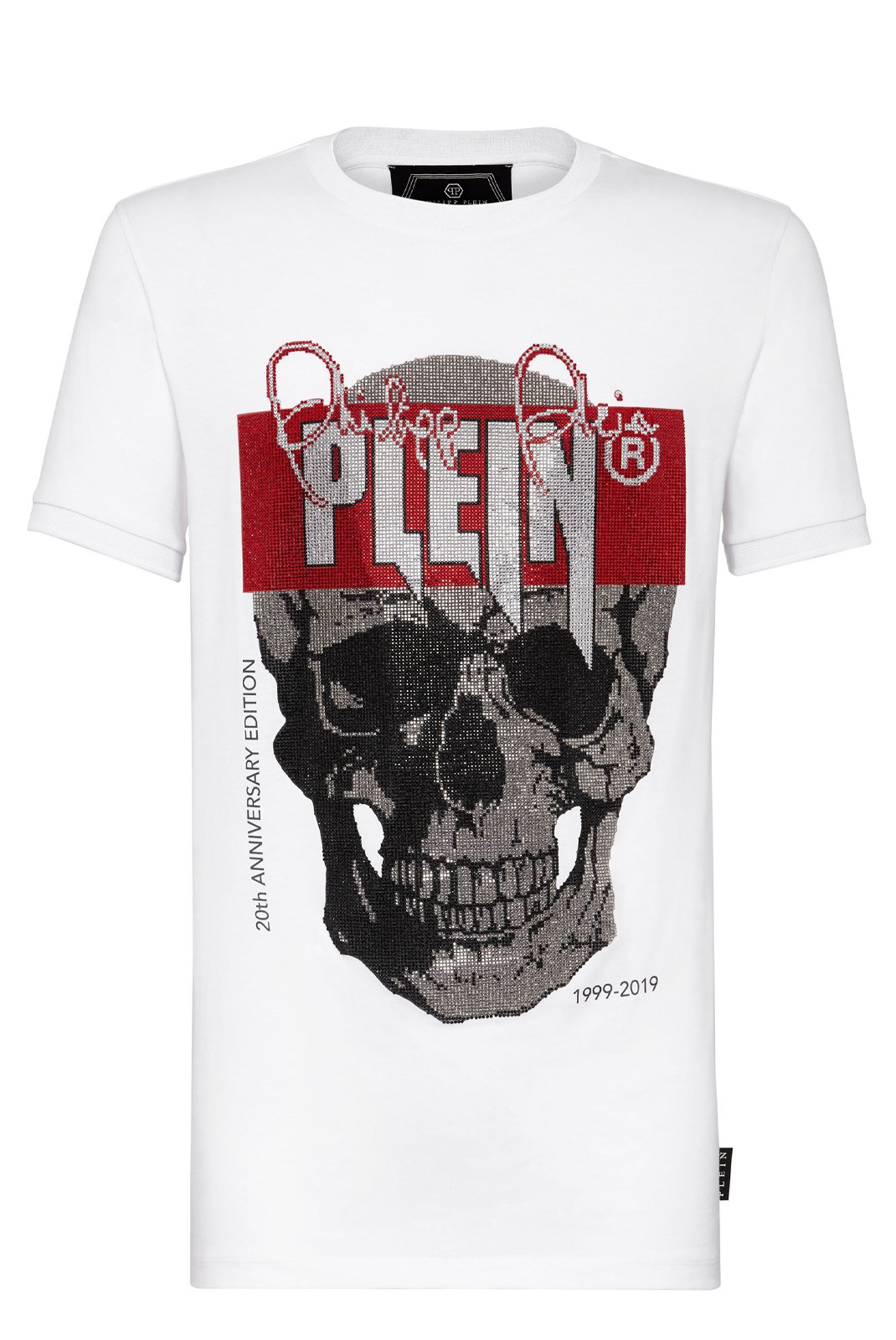 T-S manches courtes  Philipp plein MTK3678 PJY002N 001 WHITE