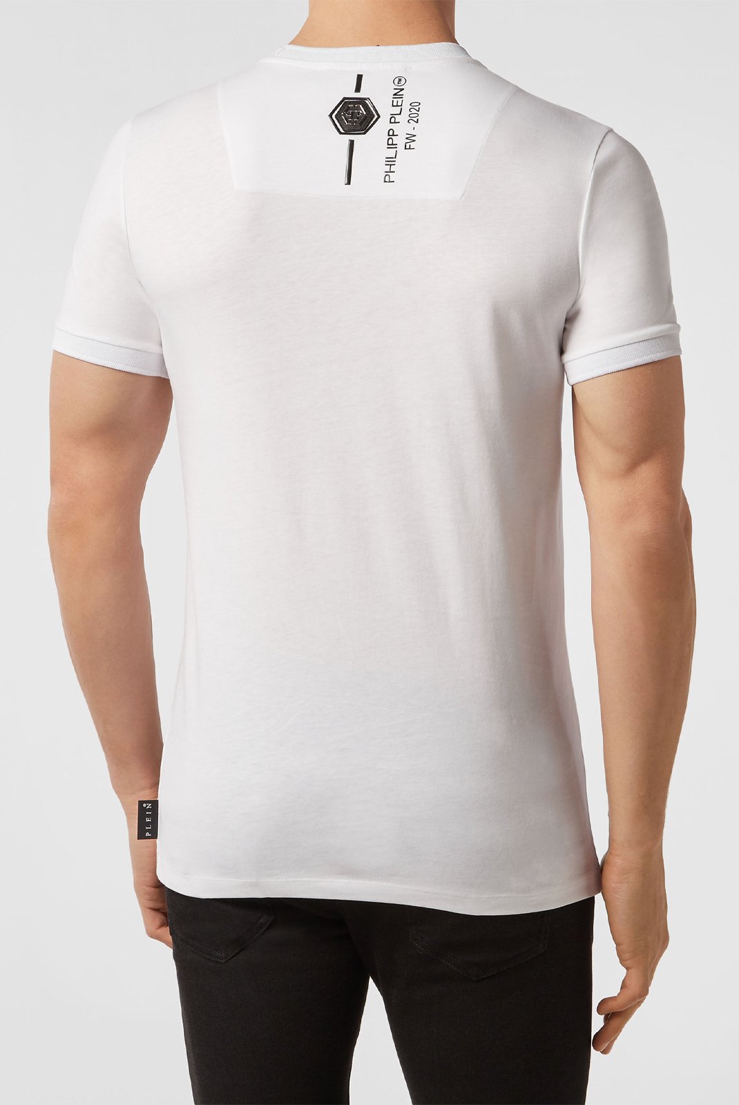 T-S manches courtes  Philipp plein MTK3678 PJY002N 001 WHITE