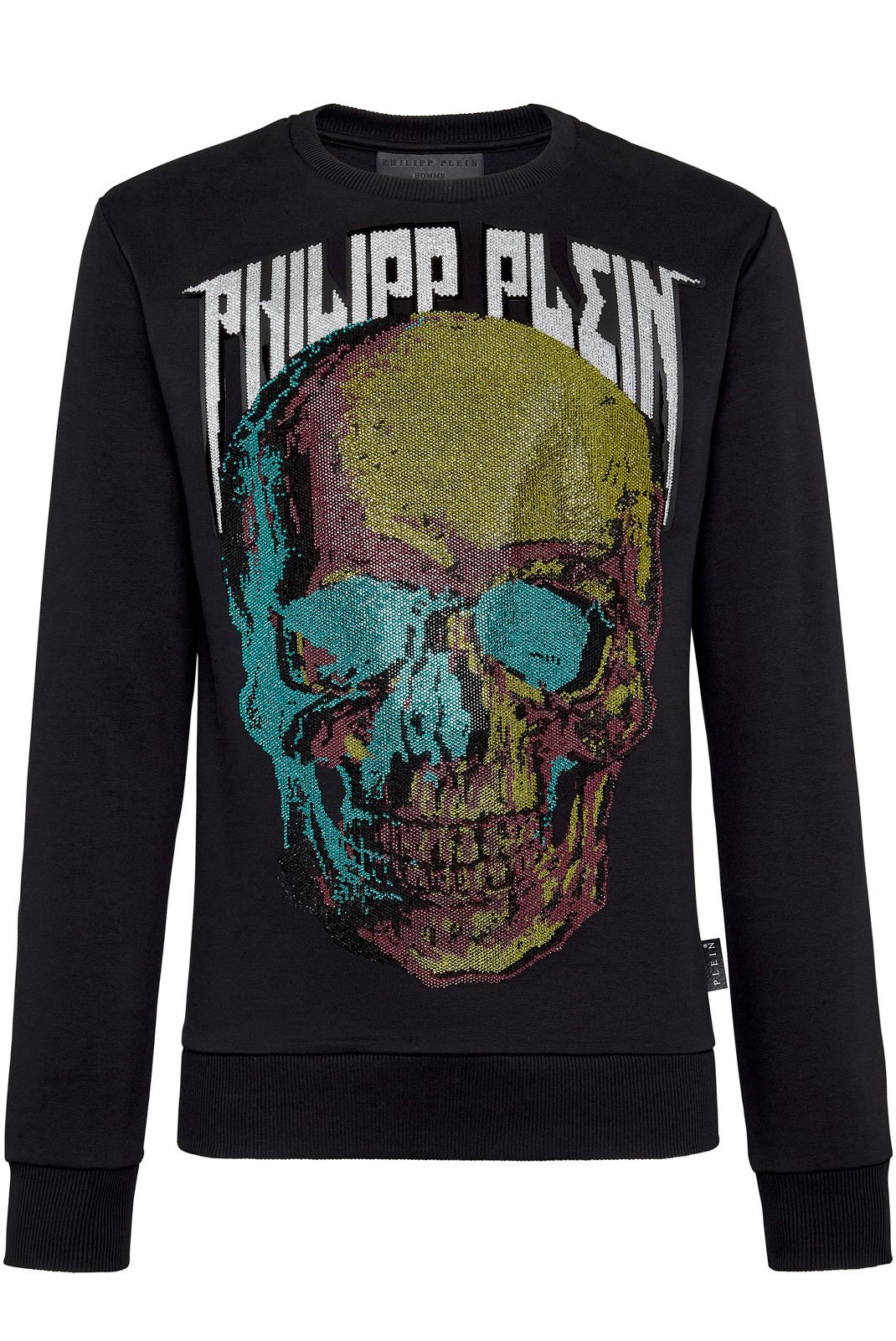 Sweatshirts  Philipp plein MJO0685 02 BLACK