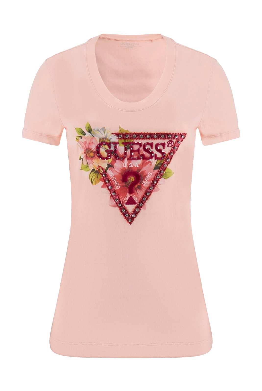 Tee shirt  Guess jeans W5GI10 J1314 G6L1 PEACH CREME