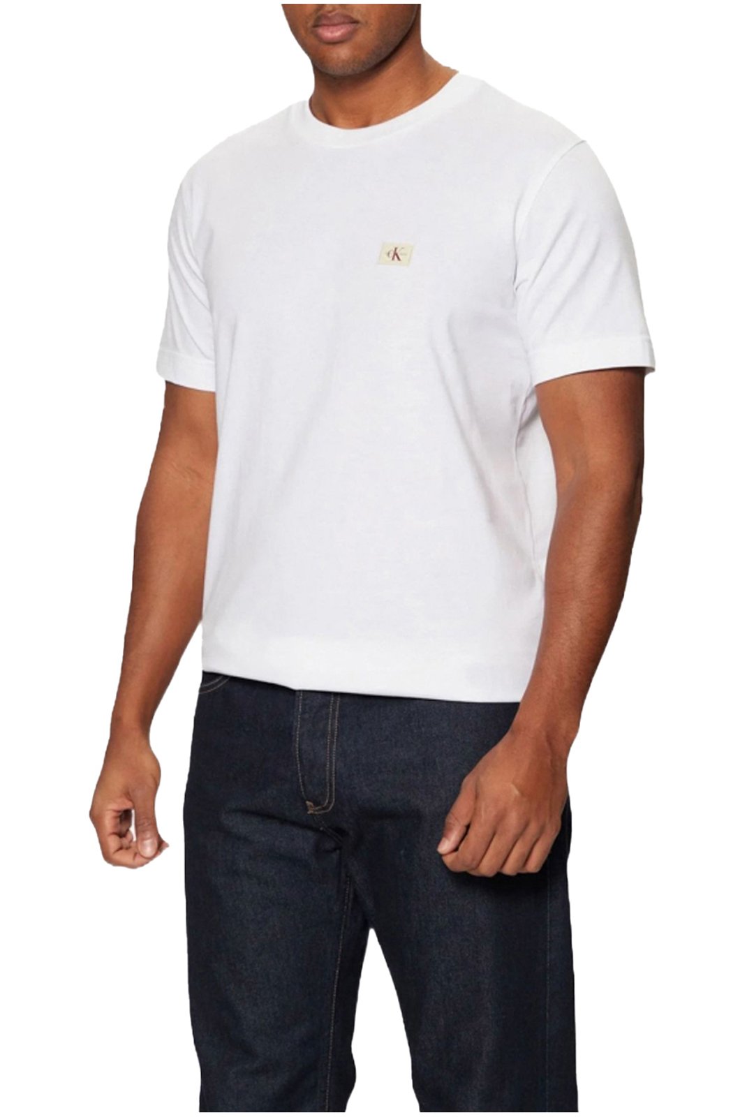 T-S manches courtes  Calvin klein J30J327100 YAF Bright White