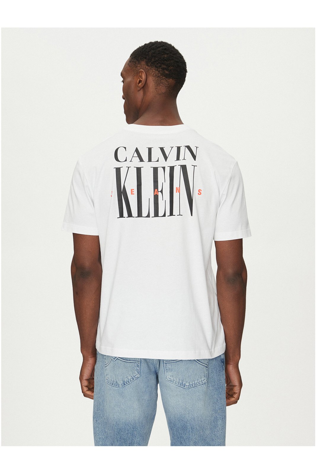 T-S manches courtes  Calvin klein J30J327473 YAF Bright White