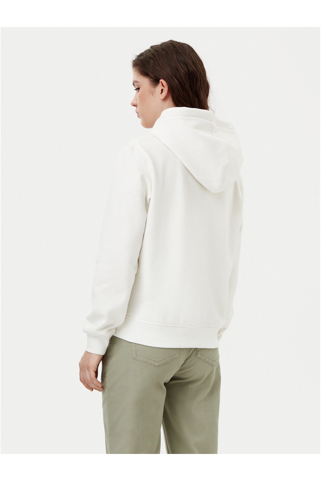 Sweat / sweat zippé  Calvin klein J20J224721 YBI Ivory