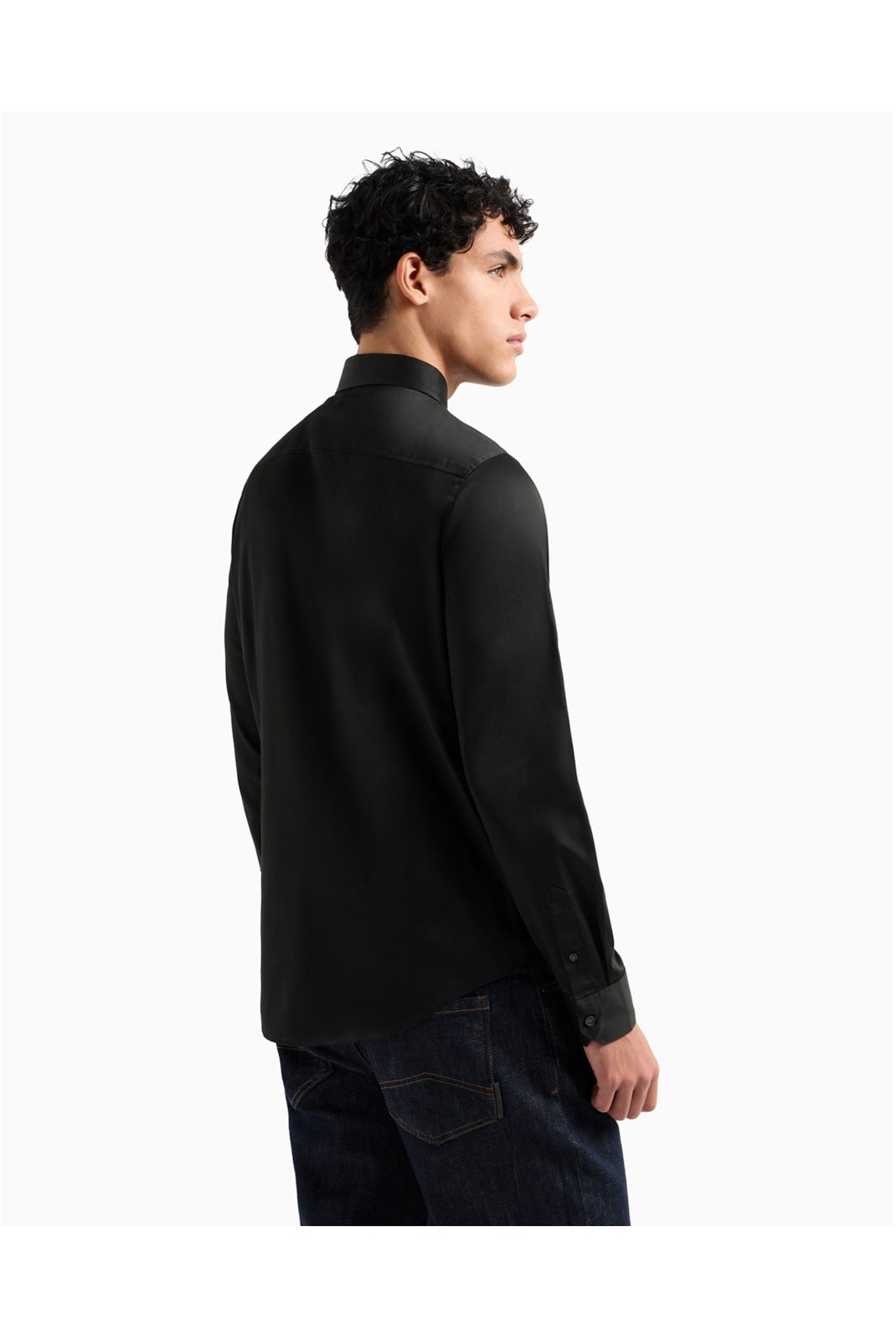 Chemises manches longues  Armani exchange 8NZCBD ZN10Z UB001 JET SET