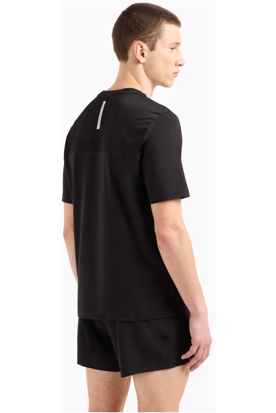 T-S manches courtes  Ea7 7M000124 AF13956 UC001 BLACK