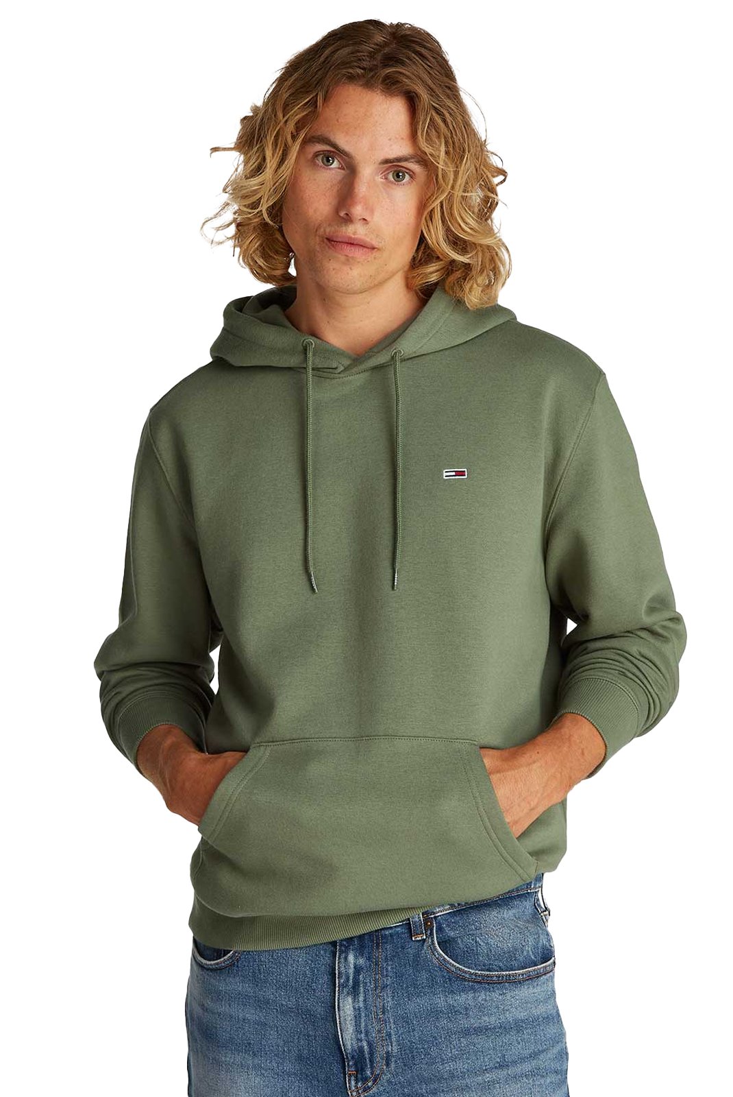 Sweatshirts  Tommy Jeans DM0DM20742 MR6 Aruba Green