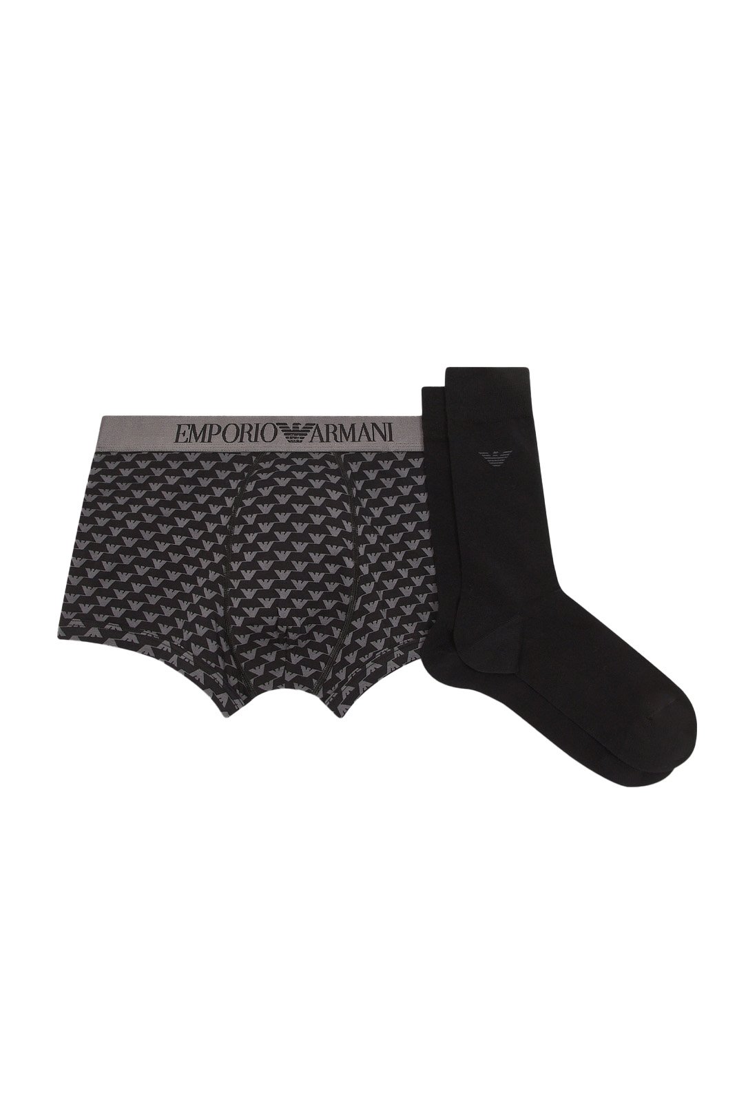 Chaussettes  Emporio armani 112007 4F514 28444 Stampa Aquile/Nero