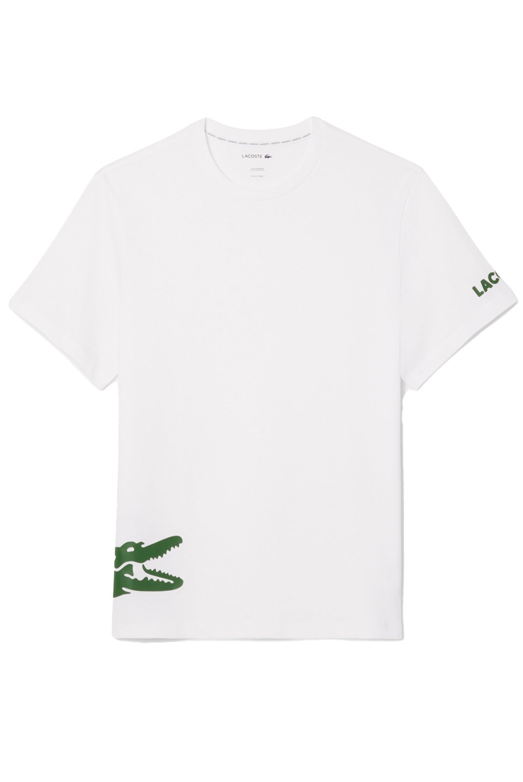 T-S manches courtes  Lacoste TH9459 001 BLANC