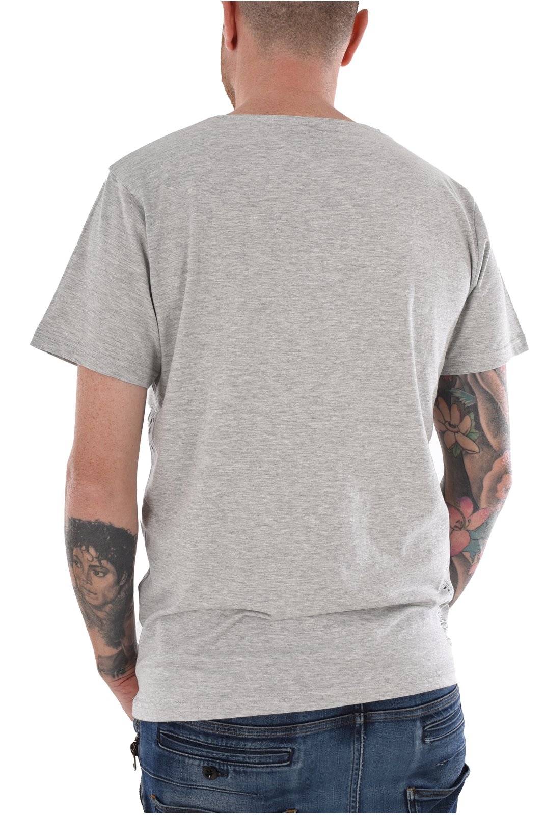 T-S manches courtes  Georges Rech GRT-7 GREY MEL