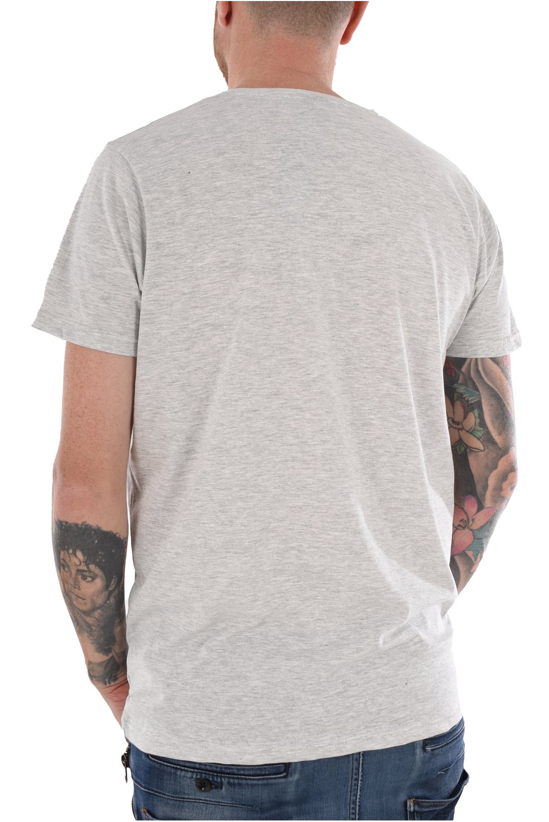 T-S manches courtes  Georges Rech TOMY-GR GREY MEL
