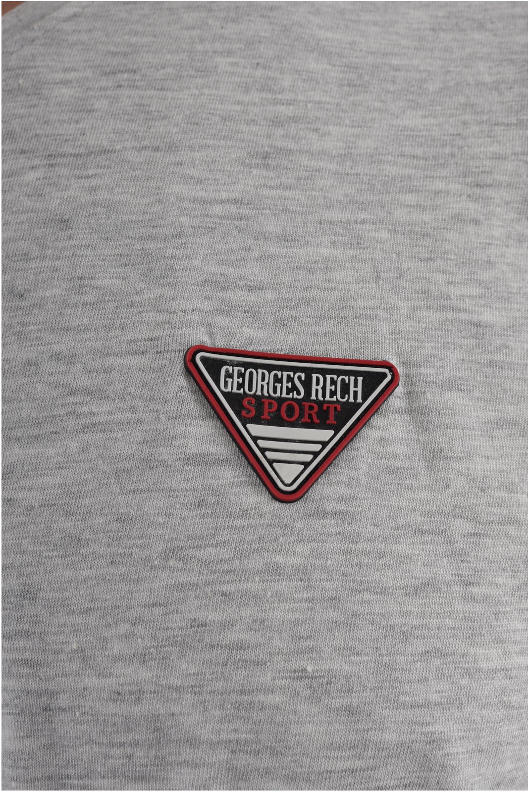 T-S manches courtes  Georges Rech TOMY-GR GREY MEL