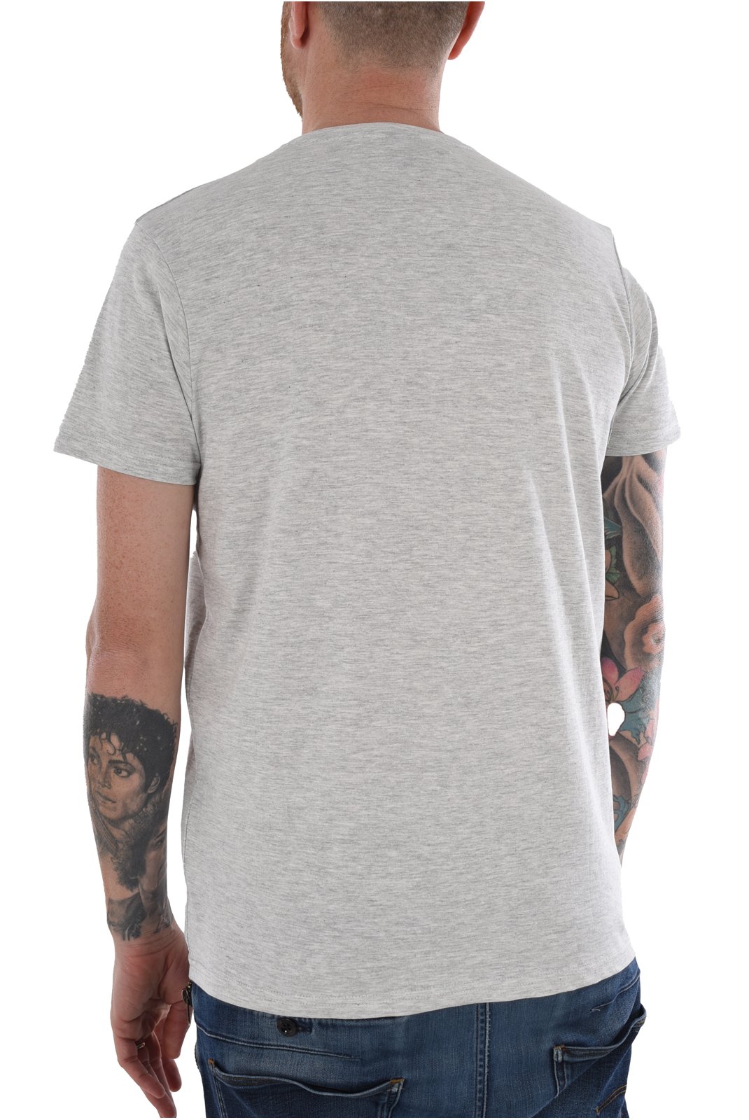 T-S manches courtes  Georges Rech THIERY-GR GREY MEL