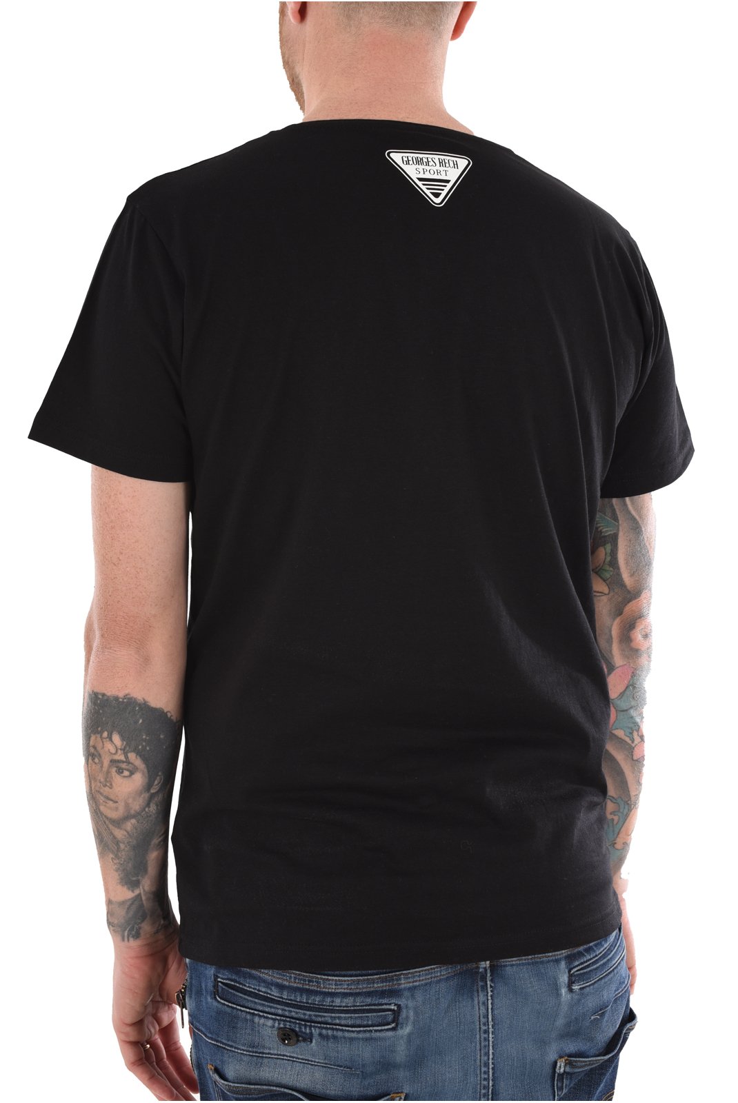 T-S manches courtes  Georges Rech GRT-6 BLACK