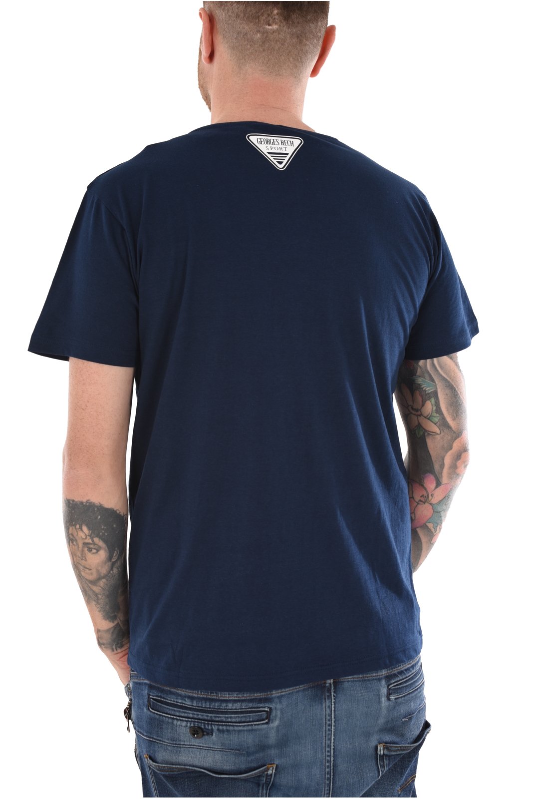 T-S manches courtes  Georges Rech GRT-6 NAVY