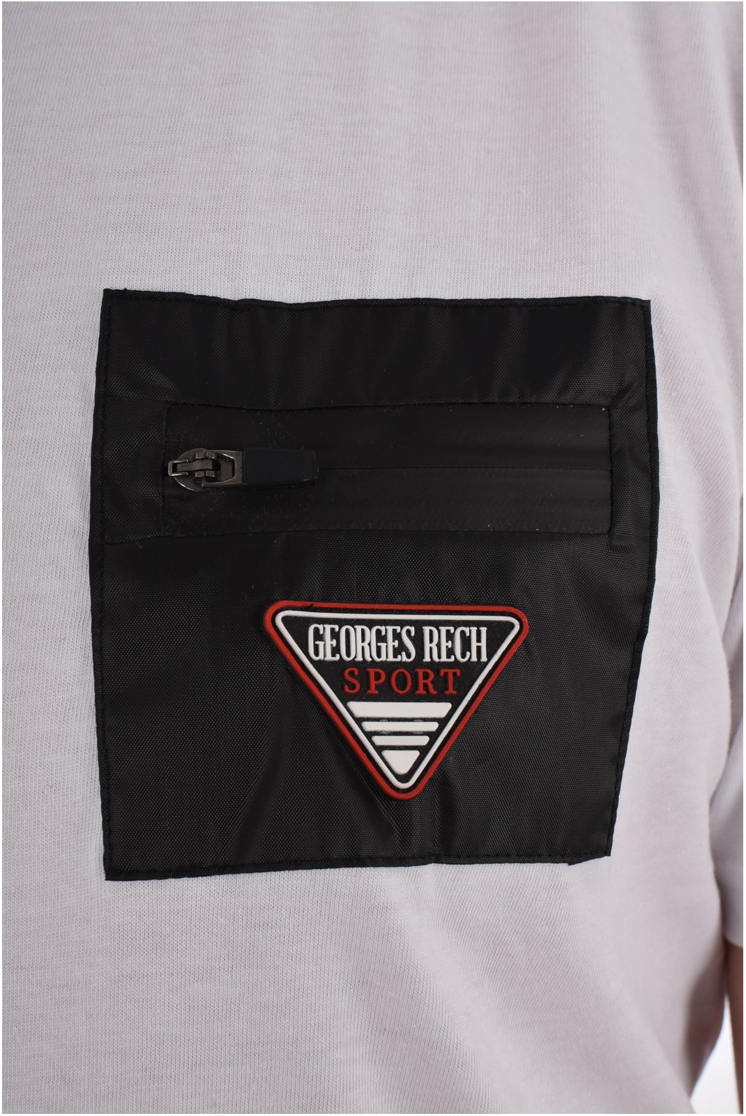 T-S manches courtes  Georges Rech GRT-3 WHITE